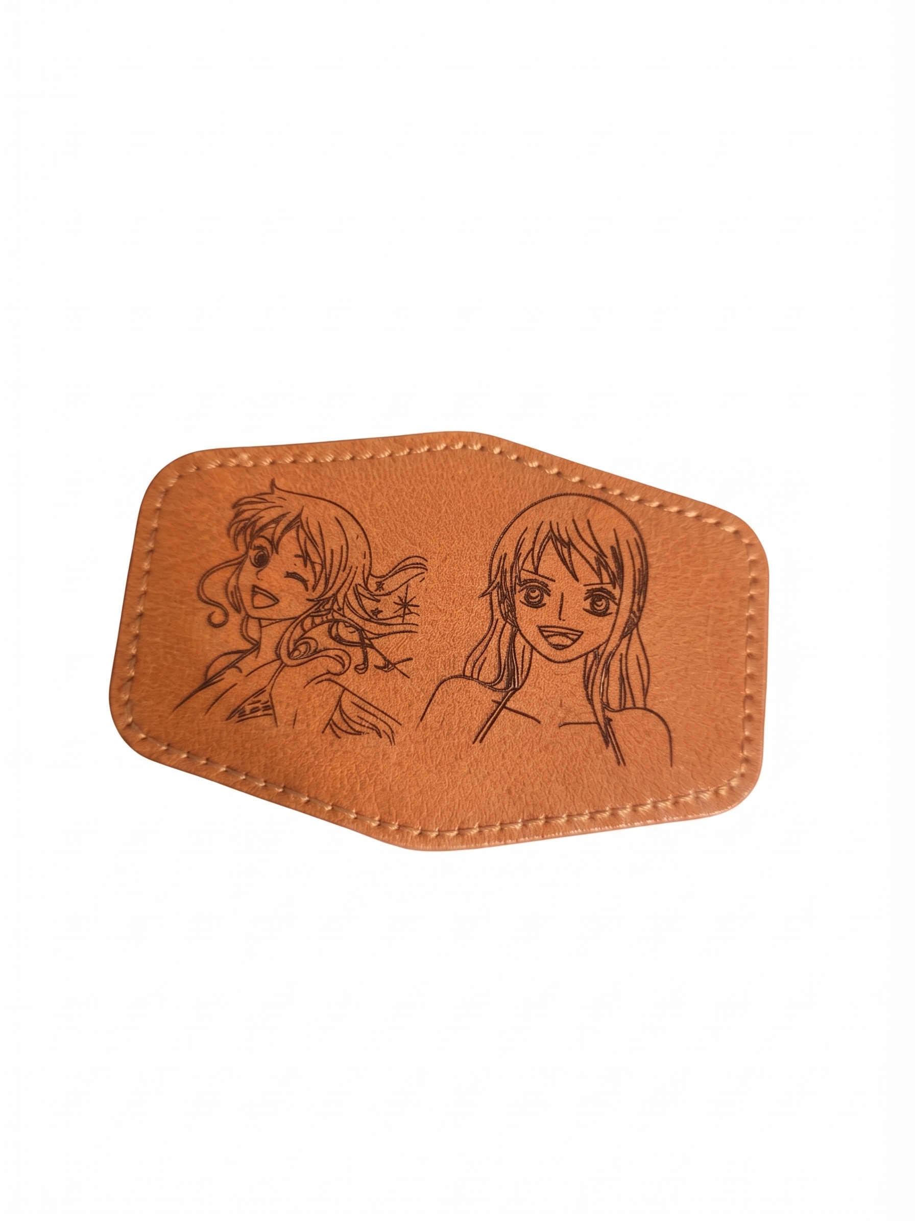 Custom laser engraved patch